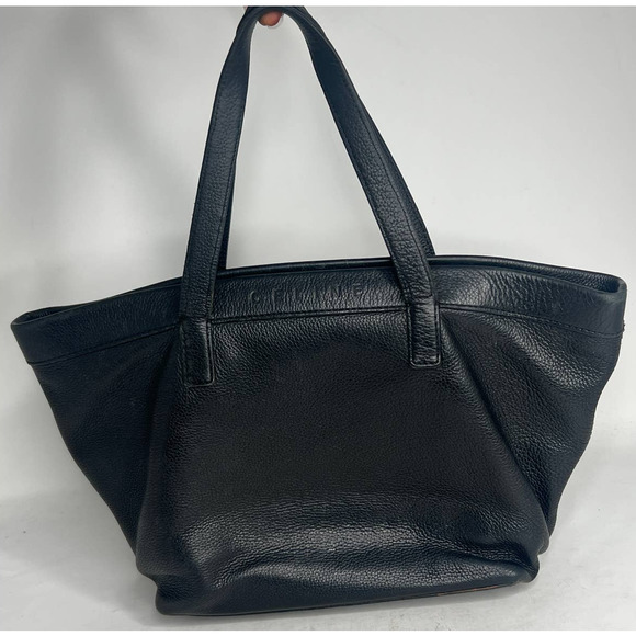 Celine Handbags - Celine Vintage Black Pebbled Leather Bag
